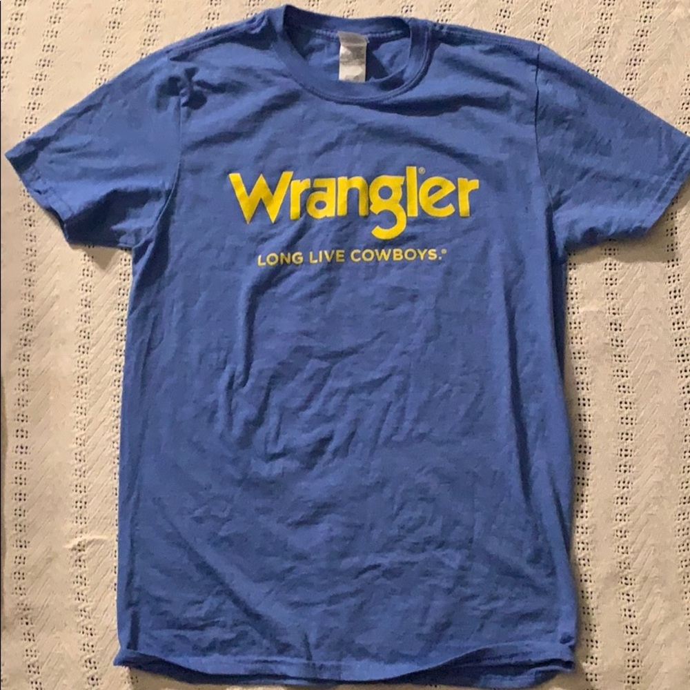 Gildan Wrangler sz medium t-shirt